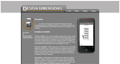 Desktop Screenshot of designdimensionsapp.com